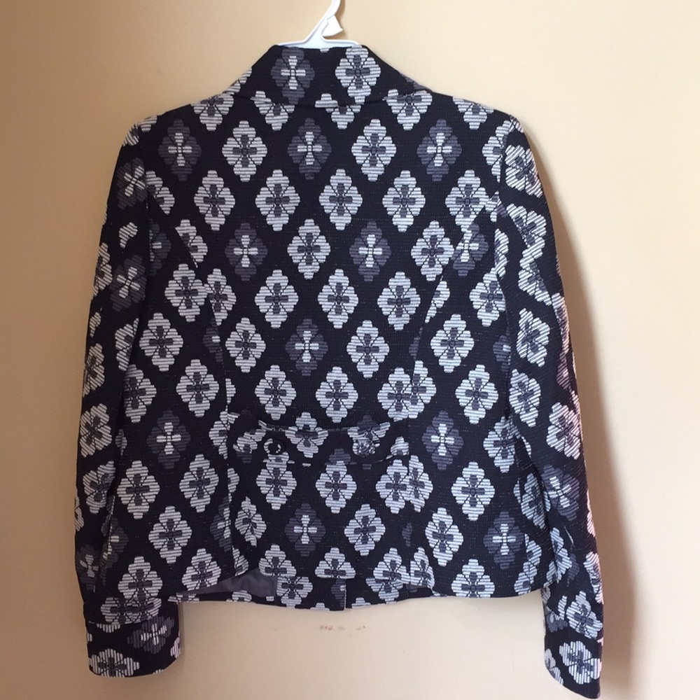 Sigrid Olsen Floral Textured Button Up Jacket - image 2